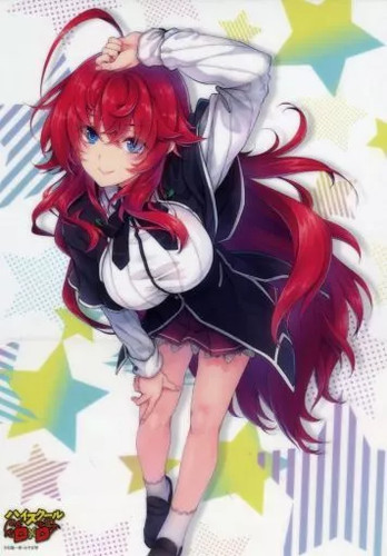 Kujibikido high rias gremory - high,